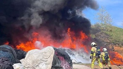 Erdek'te Çıkan Yangın'da Balıkçıların Ağları Kül Oldu!