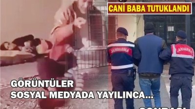 Sosyal Medyada Yayıldı: Çocuğunu Döven Cani Yakalandı