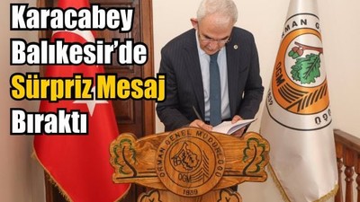 Yeni Bölge Müdürüne İlk Mesaj Şeref Defteri’nde