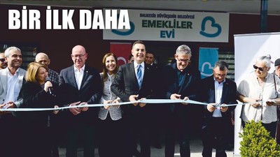 Balıkesir’in ilk emekli evi açıldı