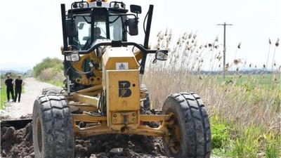 Başkan Akın, kırsal mahallelere verdiği sözü tutuyor