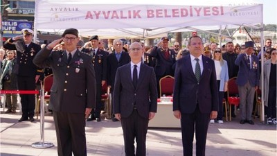 Atatürk’ün Ayvalık’a Gelişi 91. Yılında Törenle Anıldı