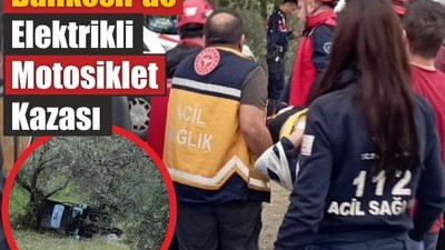 Elektrikli Motosiklet Kontrolden Çıktı: Yaralılar Var!