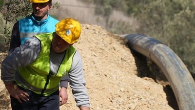 BASKİ’den Gömeç’e yeni içme suyu hattı