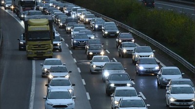 Ramazan Bayramı'nın Son Gününde Trafik Yoğunluğu