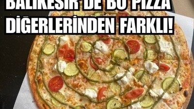 Balıkesir'de Pizza Severlere Şaşırtıcı Alternatif