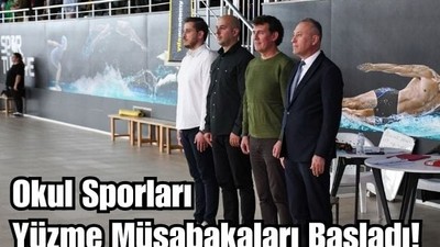 Balıkesir'de Minik Yüzücüler Havuzda Buluştu