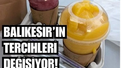 Balıkesir’de Sıcaklarla Birlikte Smoothie Keyfi Başladı