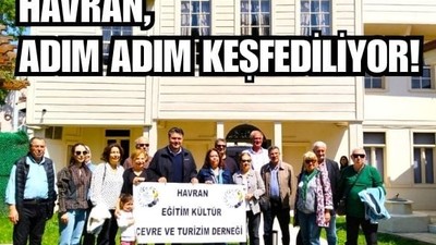 Başkan Ersoy 'Adım Adım Havran' Turunda