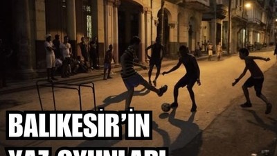 Balıkesir'de Çocukların Yaz Eğlenceleri