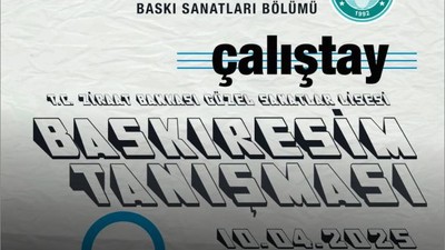 Balıkesir'de Baskıresim Çalıştayı 10 Nisan'da Başlıyor!