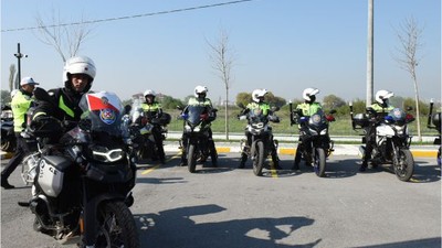 Balıkesir’de Motosikletli Polis Sayısı 42 Oldu