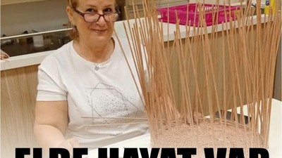 Bitkisel Örücülük Kursunda Eserler Ortaya Çıkmaya Başladı