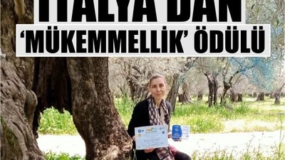 Edremitli Zeytinyağı Üreticisine İtalya'dan 'Mükemmellik' Ödülü
