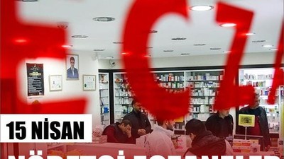 15 Nisan Balıkesir’de Nöbetçi Eczaneler