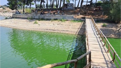 Balıkesir'de Güneşi Gören Saklı Göl'e Gitti