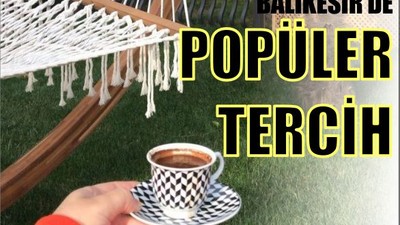 Balıkesir'de Halk Hamaklara Yöneldi