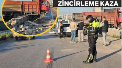 Bandırma Liman Yolu'nda Korkutan Zincirleme Kaza