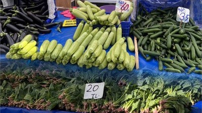Cumartesi Pazarı’nda Sebze Fiyatları: Ispanak 20 TL, Fasulye 100 TL!
