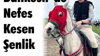 Balıkesir’de Nefes Kesen Şenlik