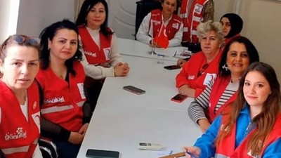 Edremit Kızılay Kadın Kolları’ndan Deprem Bölgesi’ne Eğitim Desteği