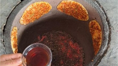 Taş Ocakta Lahmacun Yapımı