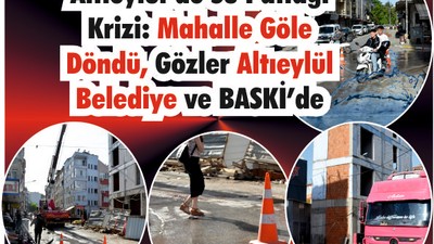 Altıeylül’de Su Patlağı Krizi: Gözler Belediye ve BASKİ’de
