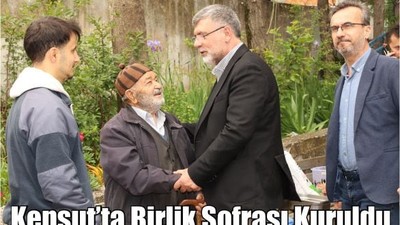 Kepsut Seçdere’de Birlik Sofrası Kuruldu