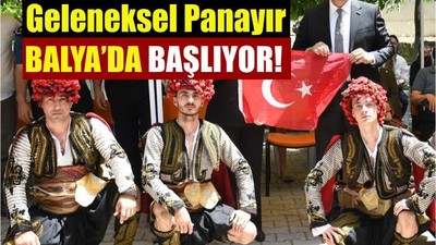 Balya’da Panayır Eğlencesi Başlıyor