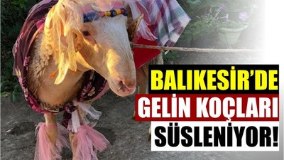Balıkesir'de 'Gelin Koçu' Geleneği