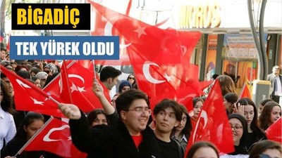 Bigadiç, 19 Mayıs’ta Tek Yürek Oldu