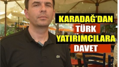 Karadağ Diaspora Bakanı Ayvalık’ta Konuştu: “Türk Şirketlerini Bekliyoruz”