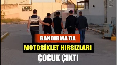 Bandırma’da Motosiklet Hırsızlığı Şaşırttı: Failler Çocuk Çıktı