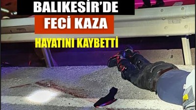 Balıkesir’de Motosiklet Kazası: Sürücü Hayatını Kaybetti