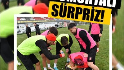 Balıkesirspor Oyuncusuna Yumurtalı Sürpriz