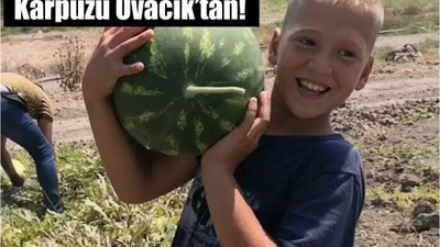Balıkesir’in En Lezzetli Karpuzu Ovacık’tan!