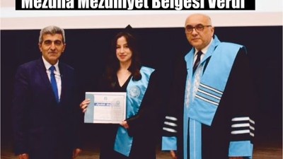 Baro Başkanı Hakan Topaloğlu, Mezuniyet Törenine Katıldı