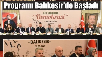 AK Parti’den “Bir Sofrada Demokrasi” Programı