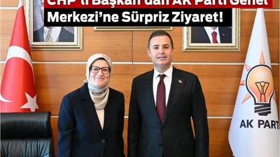 CHP’li Başkan’dan AK Parti Genel Merkezi’ne Sürpriz Ziyaret!