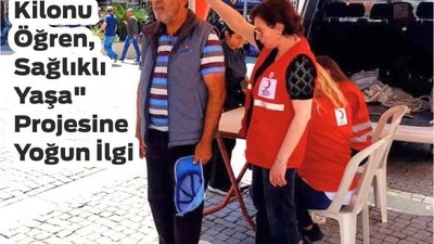 "İdeal Kilonu Öğren, Sağlıklı Yaşa" Projesine Yoğun İlgi