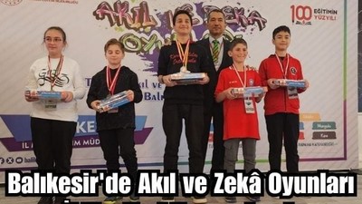 Balıkesirli Öğrenciler Zekalarıyla Yarıştı