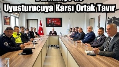 Burhaniye’de Uyuşturucu ile Mücadele Masaya Yatırıldı