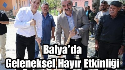 Balya’da Yağmur Hayrına Yoğun Katılım