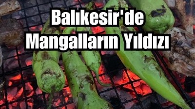Balıkesir'de Mangalın Vazgeçilmezi: Közde Biber