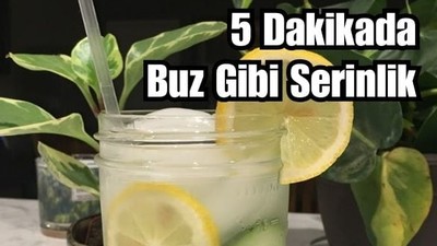 Serinletici İçecek! 5 Dakikada Hazır!