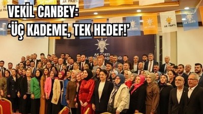 Canbey: "Teşkilatımızın Gücü En Büyük Teminatımızdır"