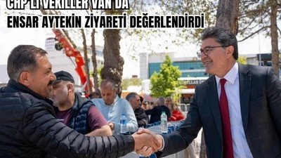 Ensar Aytekin Van’da Vatandaşlarla Buluştu