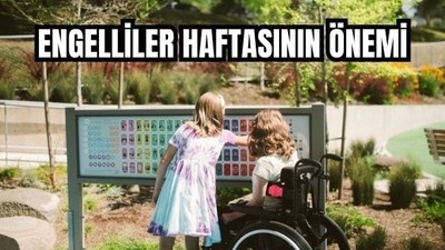 10-16 Mayıs Engelliler Haftası