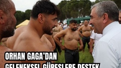 Başkan Gaga Ulubeyler Yağlı Pehlivan Güreşleri’nde