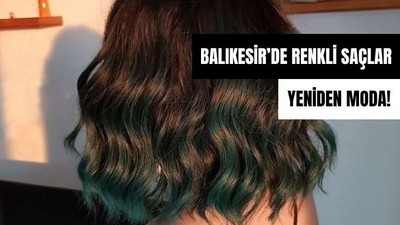 Renkli Saçlar Yeniden Moda!